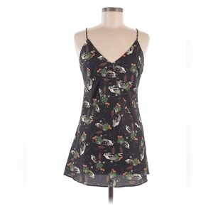 Zara Black Floral Chemise